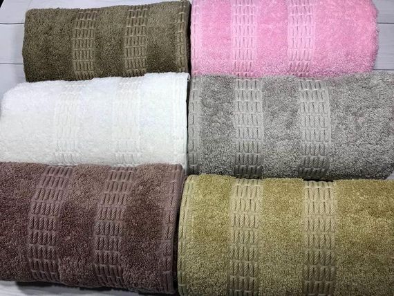 Набір 6 рушників Pupilla Bamboo Destina 50х90см (лицьові), бамбук | Зображення 1