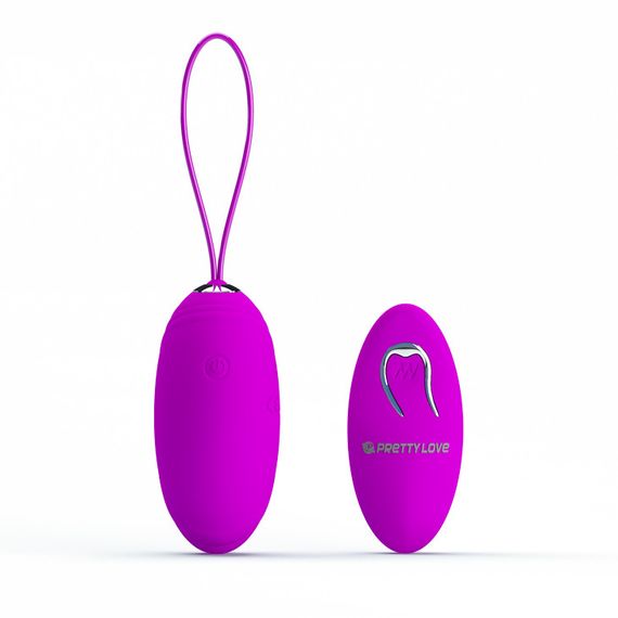 Віброяйце - Pretty Love Jacqueline Vibrating Egg Purple Sex Aura | Зображення 4