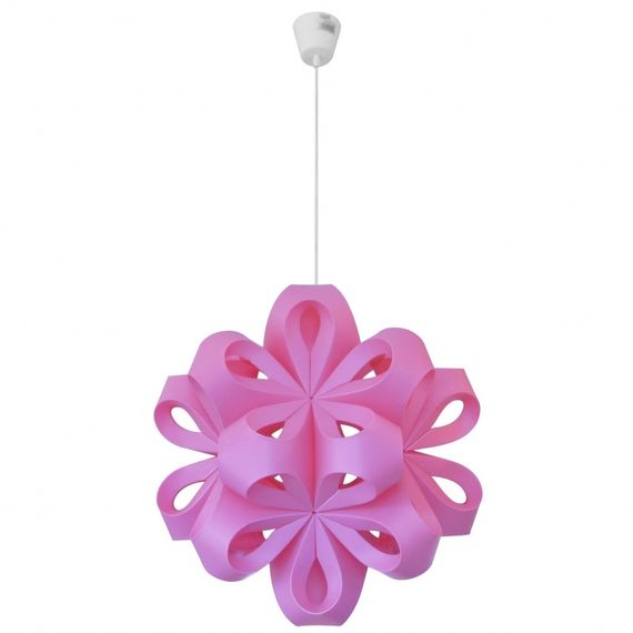 Люстра подвесная в спальню E27 60W WH PN (KL-314S/1)