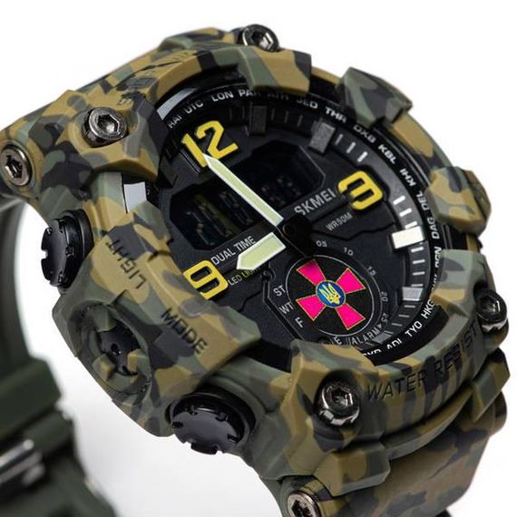 Годинники чоловічі тактичні Skmei Brave ЗСУ