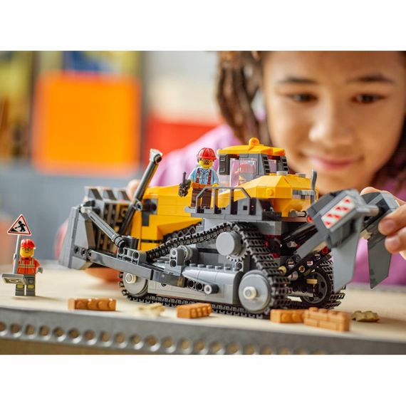 Конструктор LEGO City Жовтий бульдозер (60466) | Зображення 8