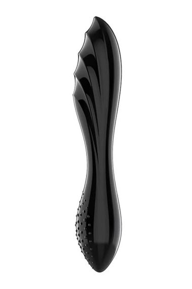 Подвійний фалоімітатор SATISFYER Dazzling Crystal 1 (black) Sex Aura | Зображення 1