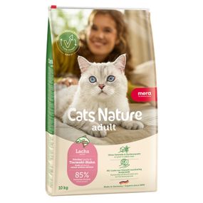 Сухий корм для котів з лососем Mera Cats Nature Adult Salmon, 10 кг
