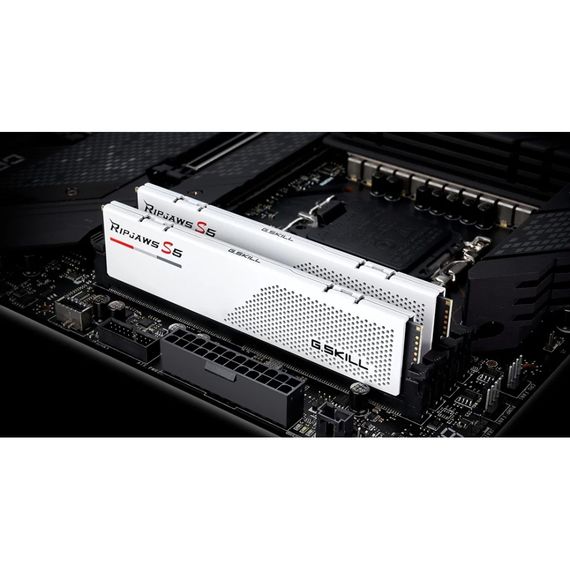 Модуль пам'яті для комп'ютера DDR5 32GB (2x16GB) 6000 MHz Ripjaws S5 G.Skill (F5-6000J3040F16GX2-RS5W) | Зображення 3