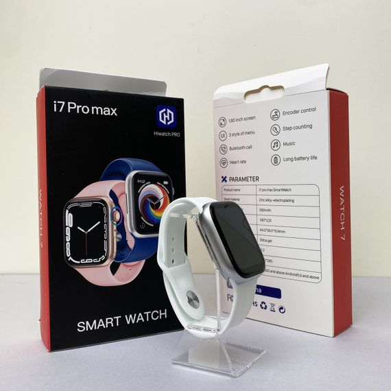 Розумний годинник Smart Watch i7 Pro Max (Білий) | Зображення 5