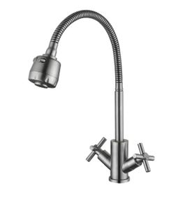 Змішувач для кухні WEZER з рефлекторним виливом VAL4D-10