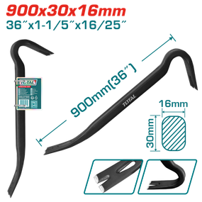 Лом-цвяходер TOTAL THT431362, 900 мм