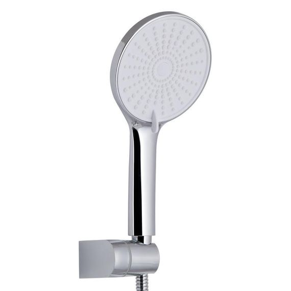 Змішувач для ванни Qtap Jay (з душовим гарнітуром) QTJAY259CRW45553 Chrome/White | Зображення 3