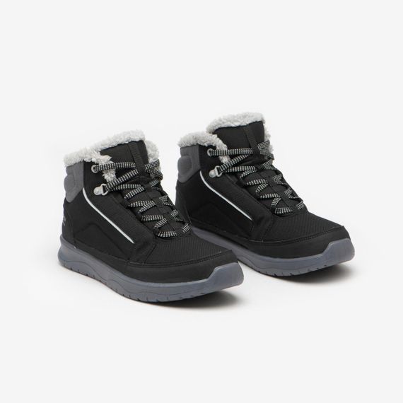 Черевики жіночі SH100 водонепроникні для зимового туризму чорні - EU42 UA41 | Зображення 1