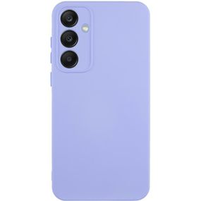 Чохол TPU GETMAN Liquid Silk Full Camera для Samsung Galaxy S24+ Бузковий / Light purple