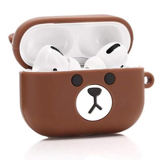 Силіконовий футляр Cartoons&Heroes для навушників AirPods Pro + кільце | Зображення 1