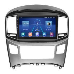 Штатна магнітола Lesko для Hyundai H-1 II Рестайлинг 2015-2018 екран 9" 6/128Gb 4G Wi-Fi GPS Top