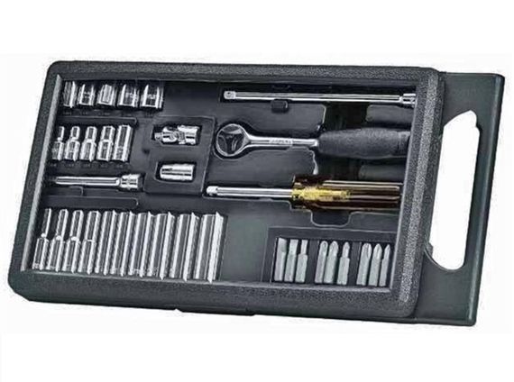 Набір торцевих головок 1/4" Stanley 35 предметів (1-87-010)