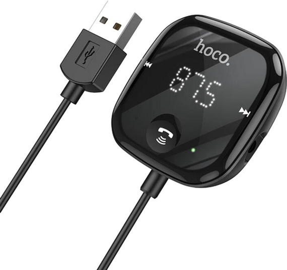 FM-трансмітер Hoco E65 Unity Car BT FM Transmitter Black