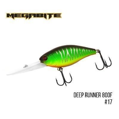 Воблер Megabite  Deep Runner 800 F (80 mm, 38,7 g, 8 м) (17)