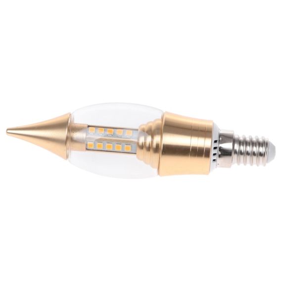 Лампа светодиодная LED 5W E14 WW C37 Gold 220V | Зображення 4