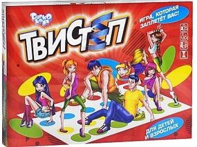 Підлогова розважальна гра Твистеп Danko Toys універсальна гра для дітей дорослих