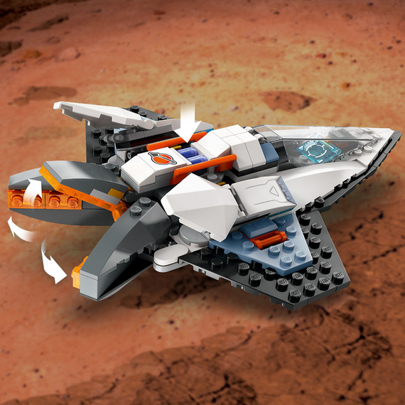Конструктор LEGO City Межзвездный космический корабель 240 деталей (60430) ff | Зображення 6