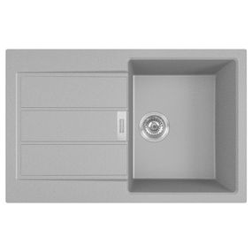 Кухонні мийки Franke Sirius 2.0 S2D 611-78/143.0621.334/ тектонайт/с крылом/780х500х200/сірий (143.0621.334)