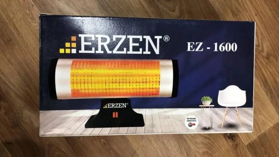 Інфрачервоний обігрівач кварцовий Erzen NH 1600 вт | Зображення 2