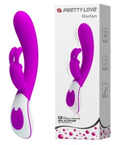 Перезаряжаемый вибратор PRETTY LOVE - Harlan, BI-014232-1 Sex Aura