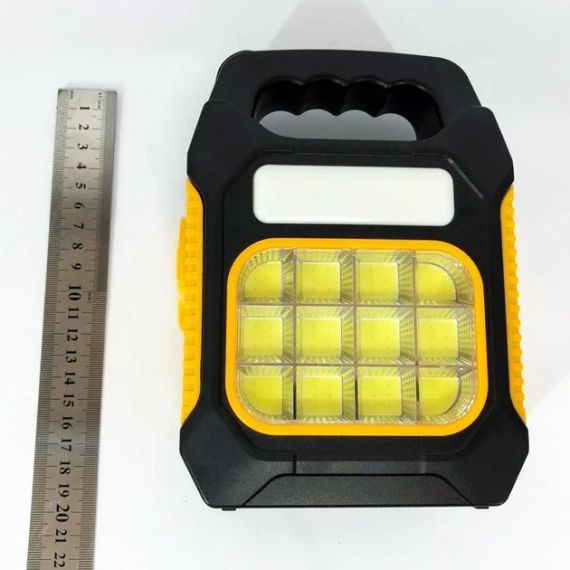 Ліхтар світлодіодний прожектор JY-978D-LED+12COB, Ліхтар аварійний світлодіодний акумуляторний | Зображення 2