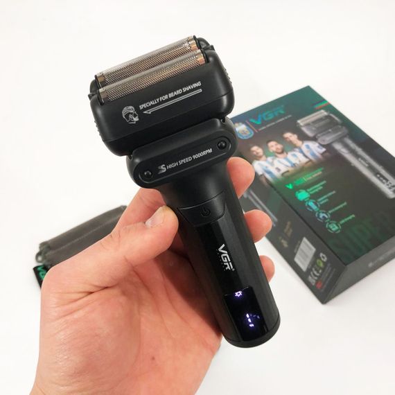 Електробритва для бороды VGR V-368, Бритва профессиональная для бритья, Профессиональная элетробритва NO-55 | Зображення 5