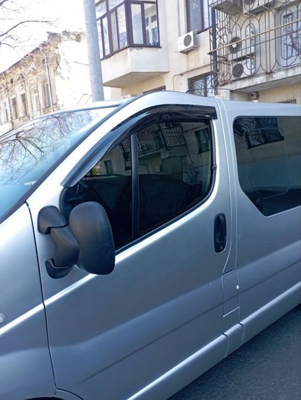 Ветровики (2 шт, HIC) для Renault Trafic 2001-2015 гг | Зображення 9