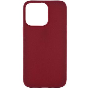 Силиконовый чехол Candy для Apple iPhone 13 Pro Max (6.7") Бордовый