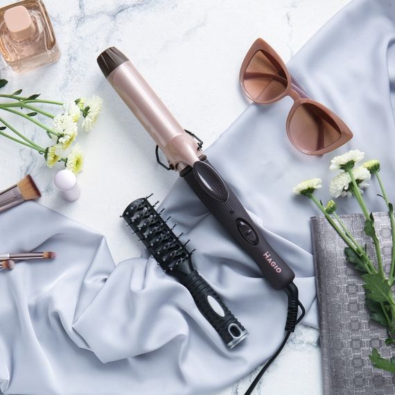 Плойка для волос Magio MG-705 для локонов, кудрей и объемной укладки, с керамическим покрытием | Зображення 5