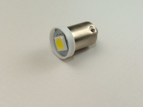 Лампа світлодіод з/ц 12V T4W BA9s 1SMD біла