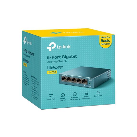 Комутатор мережевий TP-Link LS105G | Зображення 2