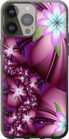 Чехол на iPhone 13 Pro Max Цветочная мозаика "1961u-2371-17620"