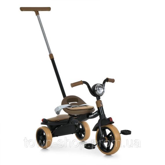 Велосипед детский трехколесный MT 1037-1 Black, с родительской ручкой