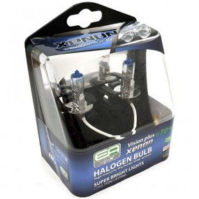 Галогенова лампа EA Light X H3 Vision Plus +70% PK22S 12v 55w