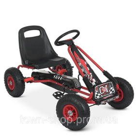 Велокарт детский Bambi kart M 0645(2)-3 красный