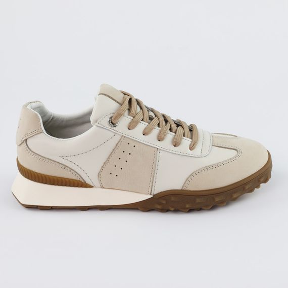 Кросівки жіночі шкіряні 588019 Бежеві 36 37 38 39 40 41