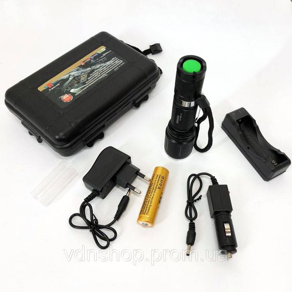 Светильник пылевлагозащищённый Bailong BL-1860-T6, Супер яркий лед фонарик, Мощные ручные фонари sofirn KE-76 | Зображення 2