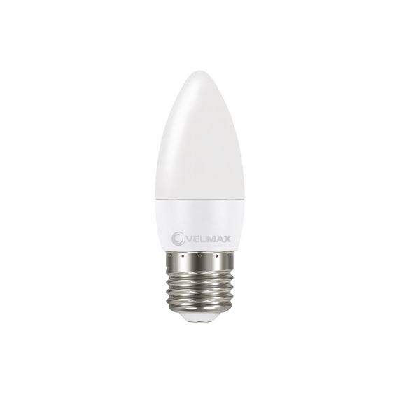 21-13-62 LED лампа Velmax V-С37, 8W, Е27, 4100K, 720Lm, EMC