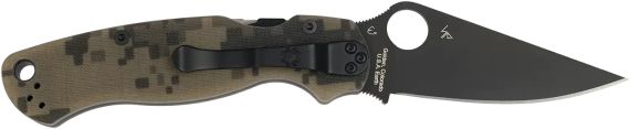 Ніж Spyderco Para-Military 2 Camo Black | Зображення 1