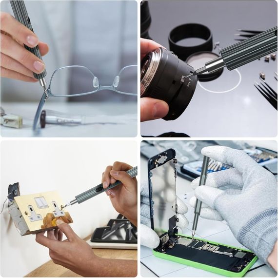 ORIA Electric Precision Screwdriver Set – електрична прецизійна викрутка 58 в 1 | Зображення 4