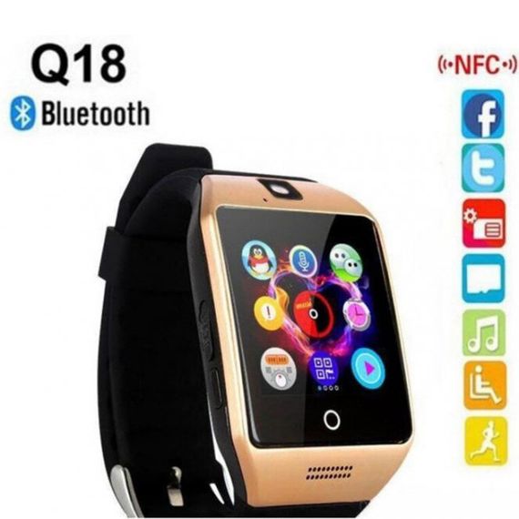 Смарт-годинник Smart Watch Q18. Колір: золотий | Зображення 3