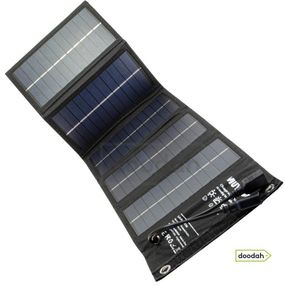 Портативна сонячна панель (зарядна станція) CARPRIE Solar Trek 10W Black, 5V, USB 2