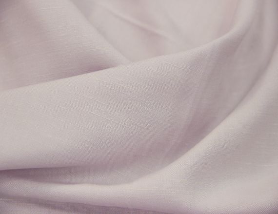 Коттоновая тканина бавовна без еластану натуральна однотонна світло-бузькового кольору FA 14 | Зображення 2