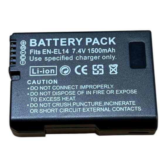 Акумулятор Nikon EN-EL14 (Digital) 1500mAh