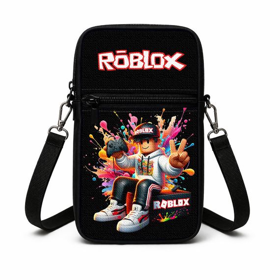 Сумка-чохол для телефону Roblox,дитяча сумка через плече, водонепроникна міні-сумка (4824)