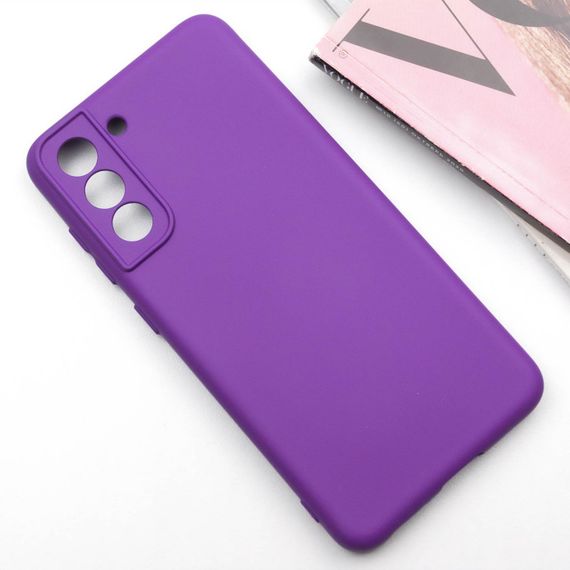 Чехол Silicone Cover Lakshmi Full Camera (A) для Samsung Galaxy S22+ Фиолетовый / Purple | Зображення 1