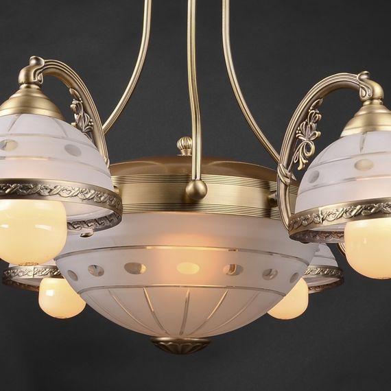 Люстра подвесная классическая E27 60W BZ (BKL-339S/8) | Зображення 8