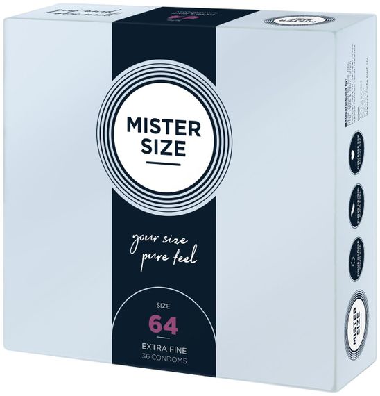 Презервативы Mister Size 64 (36 pcs) | Зображення 1