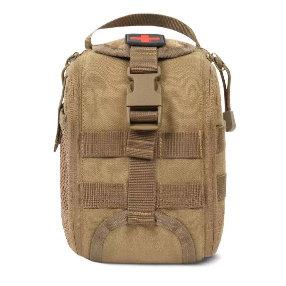 Підсумок аптечка Ukrarmor PRO Койот, тактична аптечка IFAK Cordura 1000 MOLLE, укрармор ЗСУ, військових